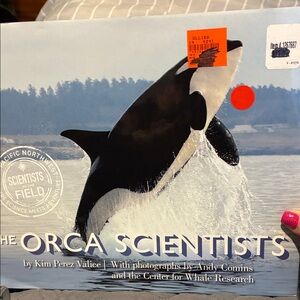 The Orca Scientists Hardcover Book - Blue/Black Cover